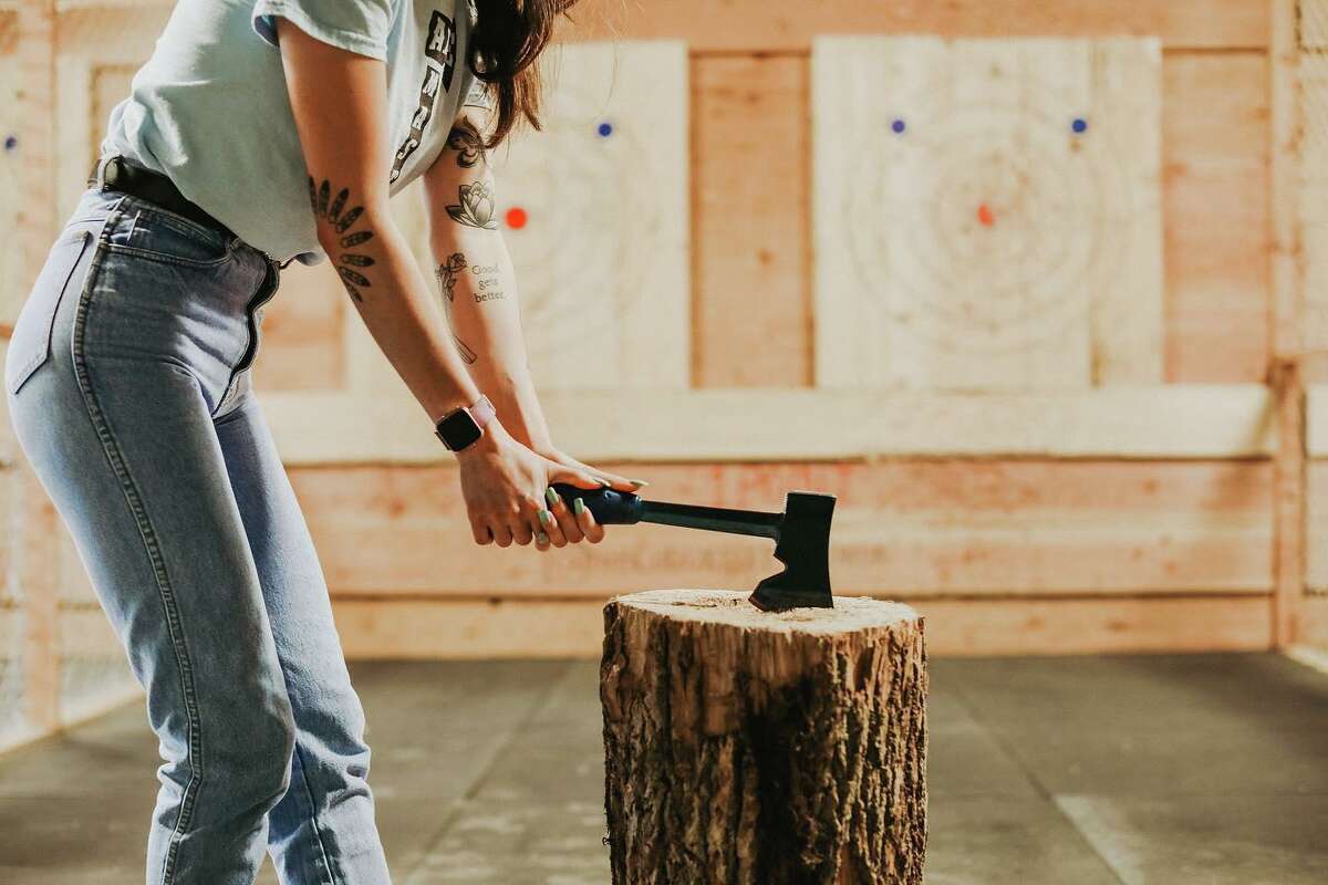 Blue Ox Axe Throwing, Bridgeport October 2019 Find out more