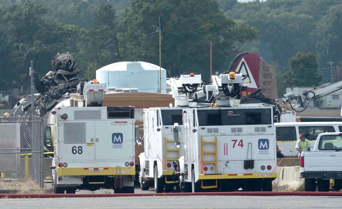 Photos: Crash Of B-17 Bomber At Bradley Airport