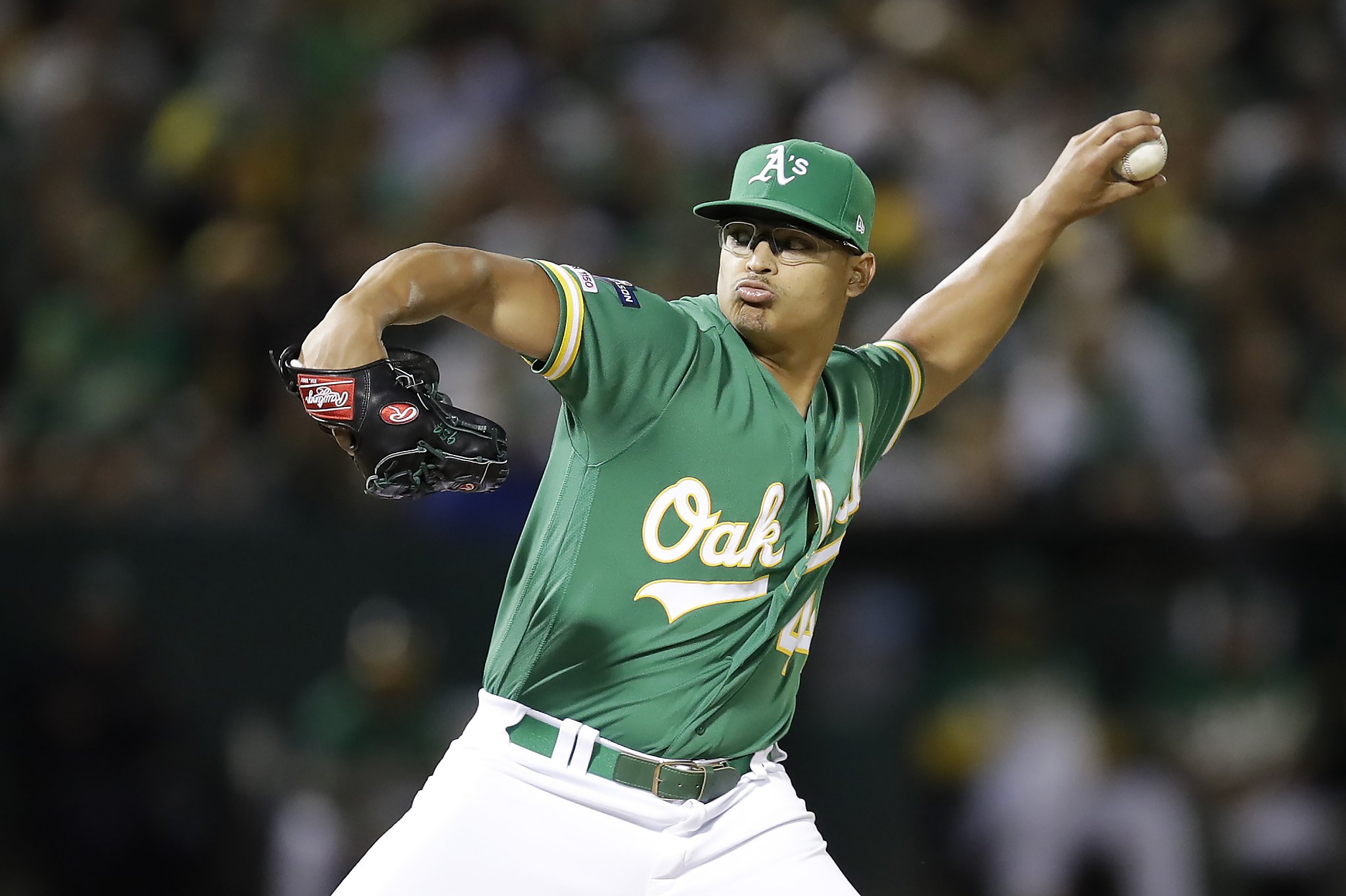 Jesús Luzardo's bright future shines for Oakland A's despite shoulder strain