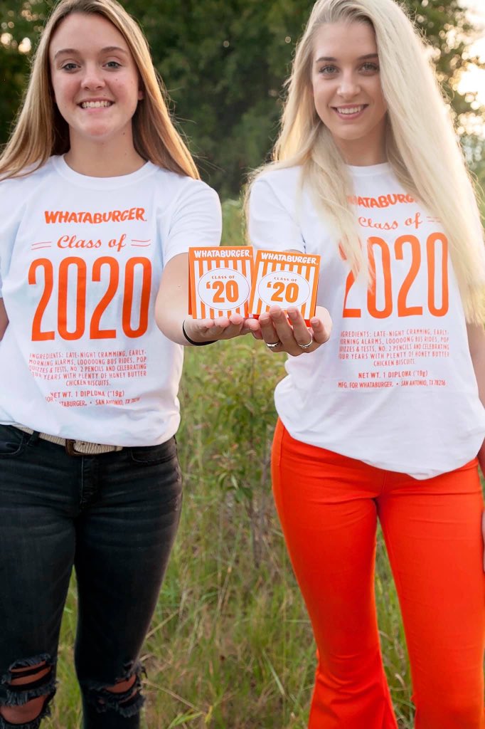 Whataburger 2024 senior shirt