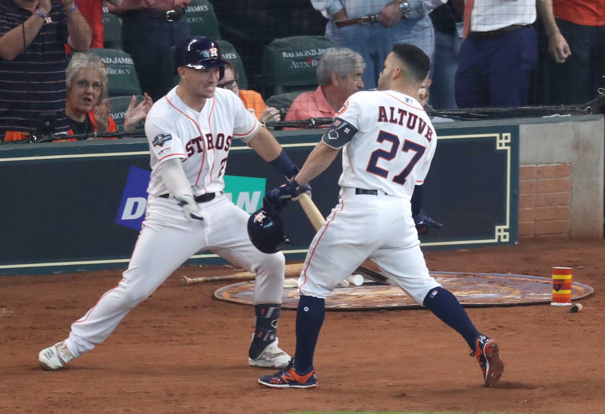 We've Got A New Photo Of Jose Altuve Next To Someone Tall