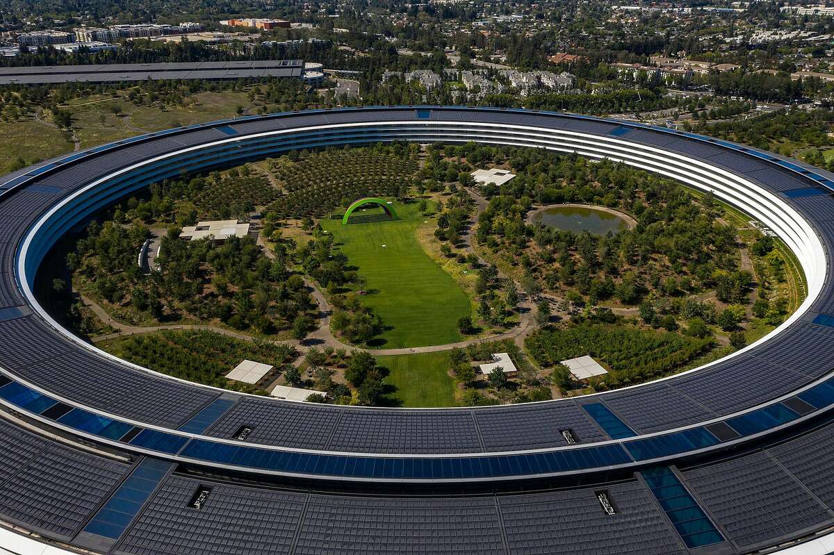 Apple Park corporate headquarters on Tuesday, August 27, 2019 in Cupertino, Calif.