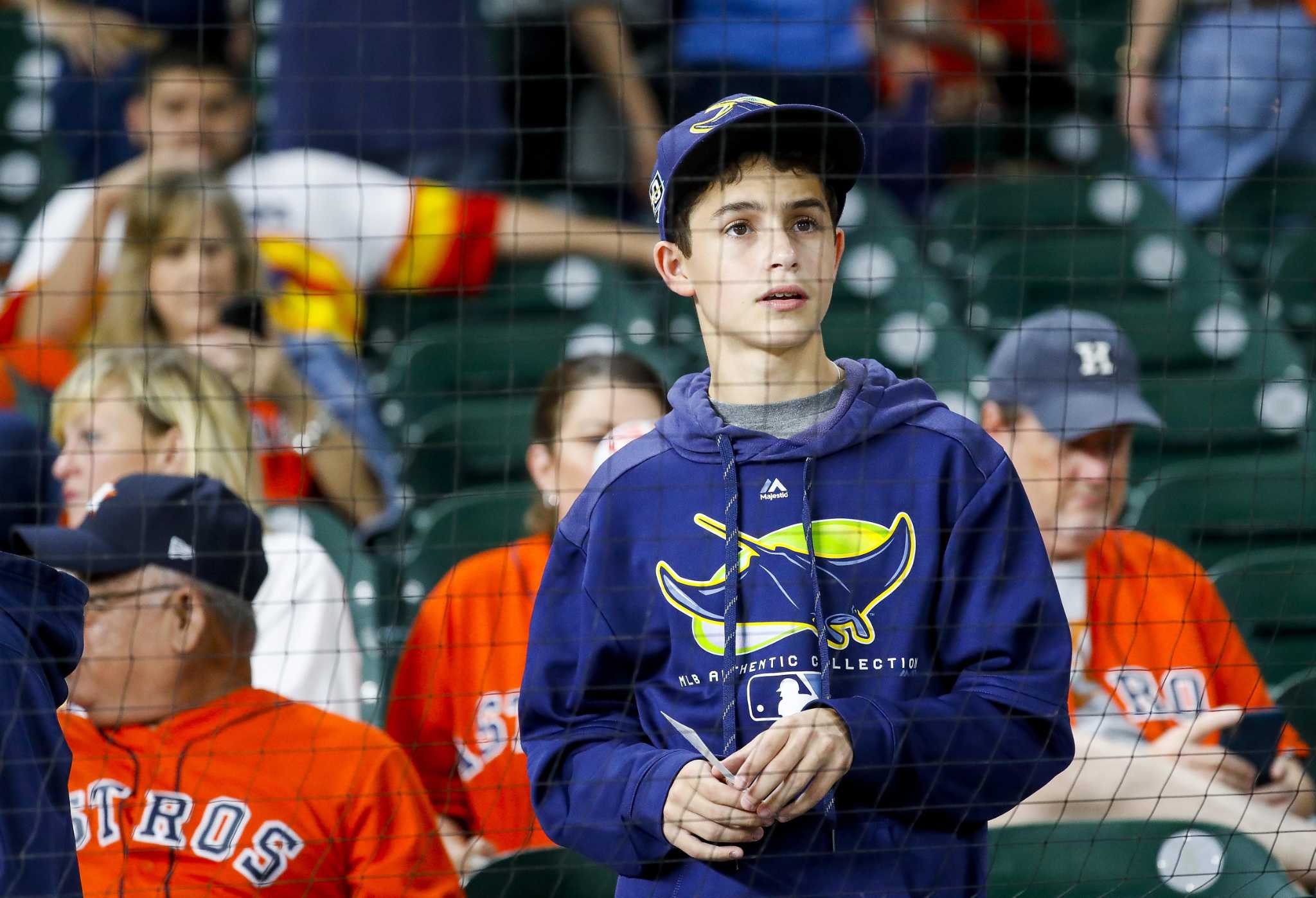 Youth Majestic Jose Altuve Navy/Orange Houston Astros Play Hard