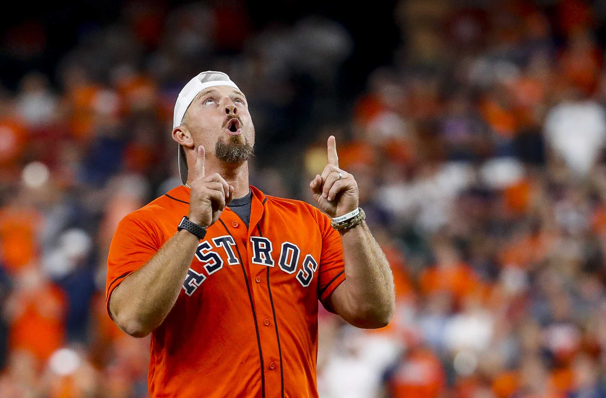 Billy Wagner makes rare trip back to Houston to throw out Astros' first  pitch