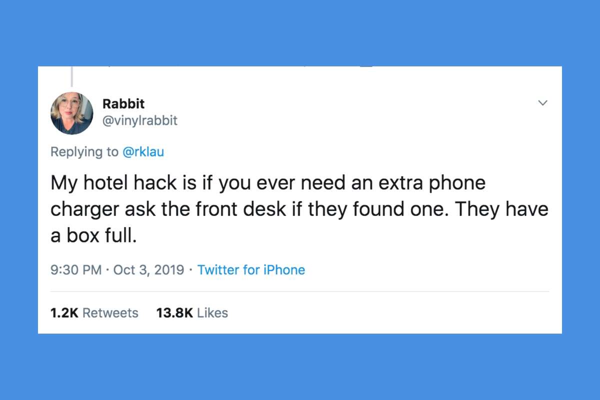 Twitter users shared their favorite hotel hacks, after one traveler shared a clever tip for keep sunlight out of their room.