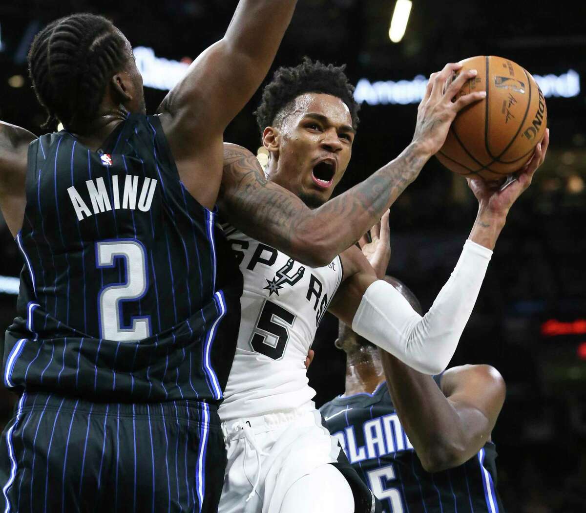Dejounte Murray became the first Spur to sign an extension since Tiago Splitter in 2013. The point guard, with just a total of 135 games played, missed the 2018-19 season with a knee injury.