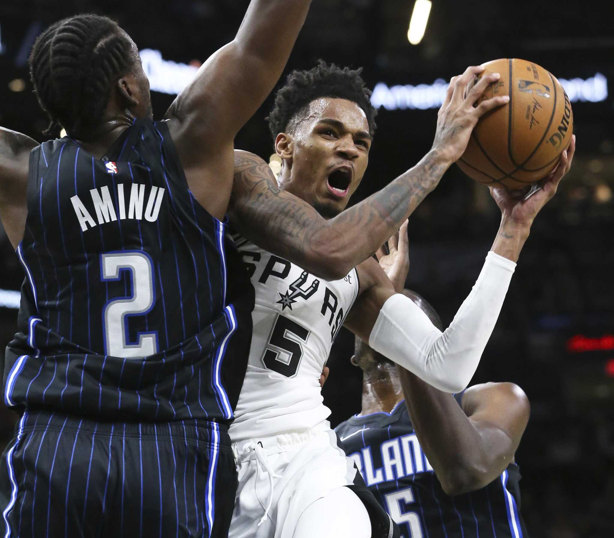 In Fultz, Spurs’ Dejounte Murray finds inspiration