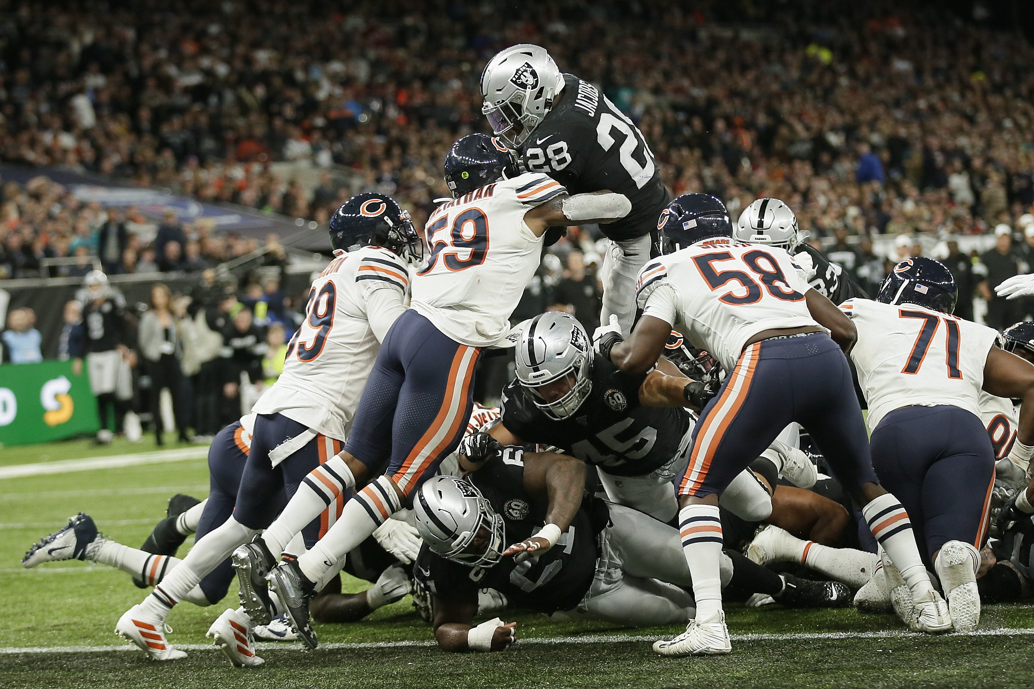 Raiders game grades vs. Bears Ups and downs and ultimately a win