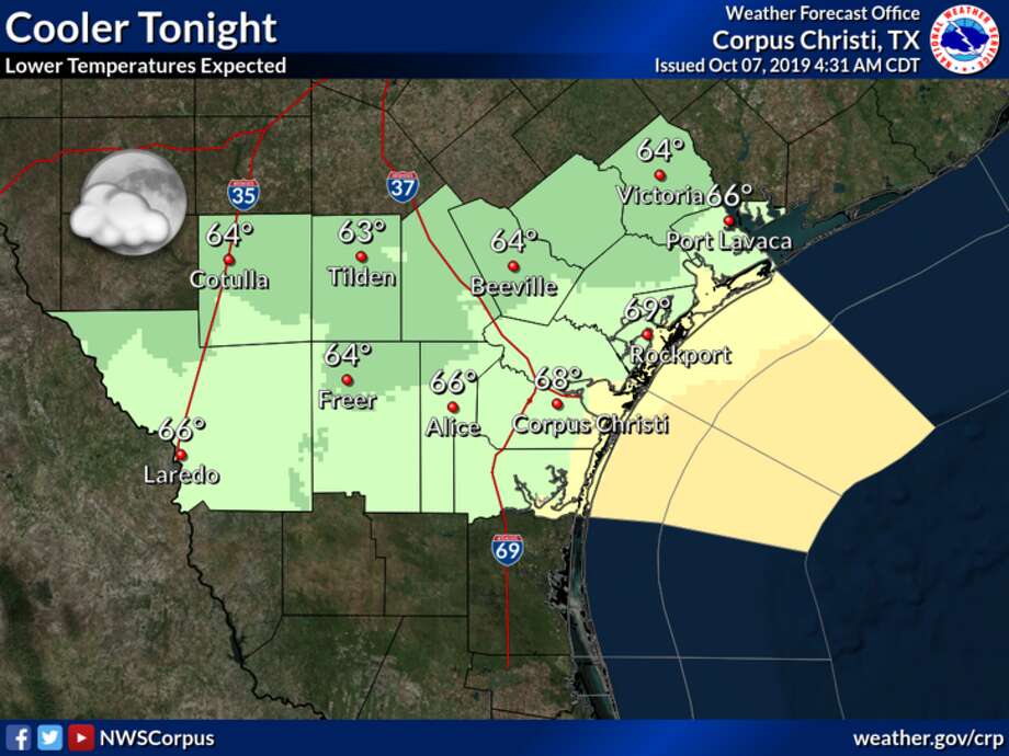 Cold fronts expected to bring cooler temperatures, rain to Laredo