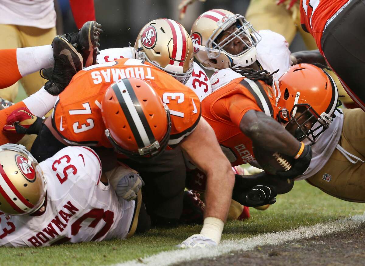 49ers fall 24-10 to lowly Browns 49ers fall 24-10 to lowly Browns