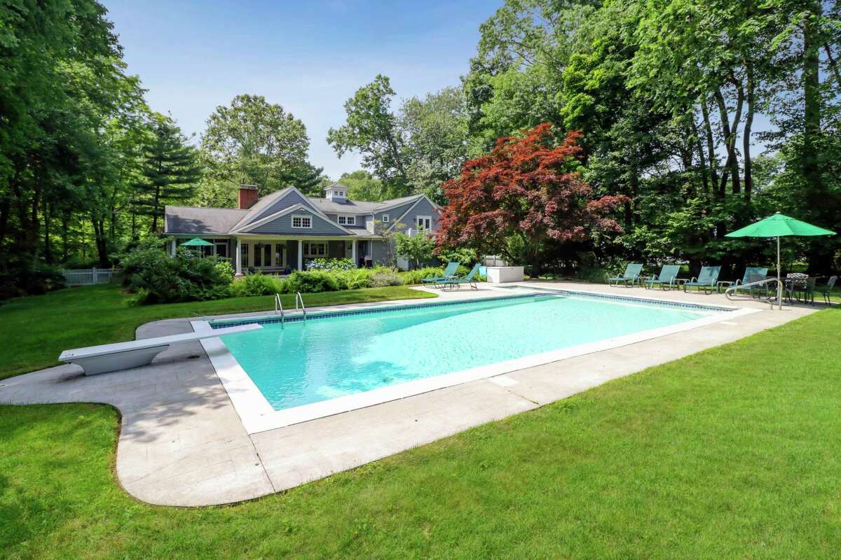 heated gunite pool