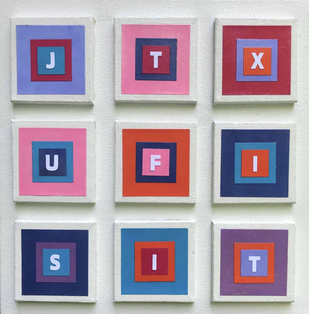 Reasonable Request by Marian Wulffleff will be part of the Art & Text exhibition at Wilton Library, opening Oct. 11.