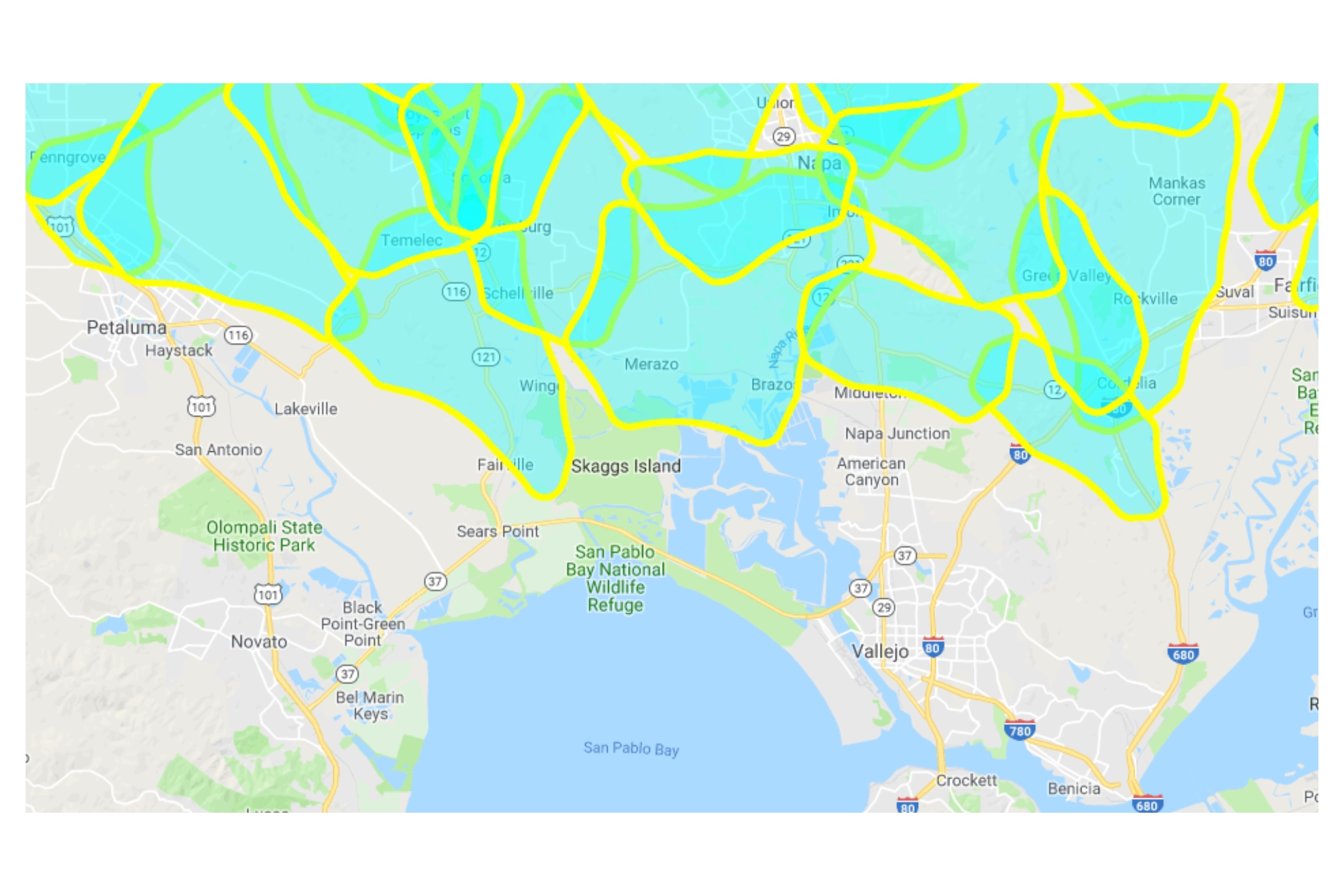 Updated list of counties, cities affected by Tuesday-Wednesday PG&E power  outage