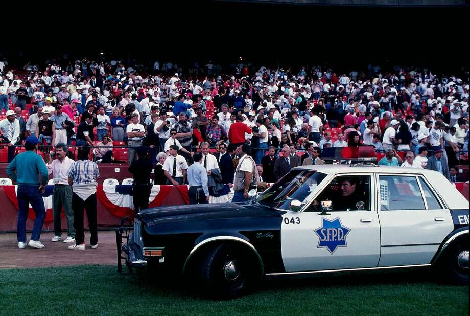 October 27, 1989: A's, Giants return to field after World Series