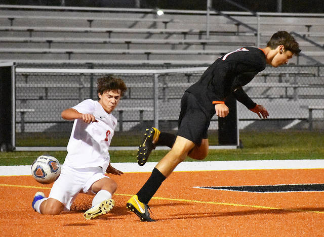 Soccer: Loftus Scores Two In Ehs Win