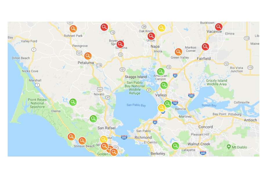 Local Power Outage Map PG&E map down? Check the interactive power shut off map here   SFGate