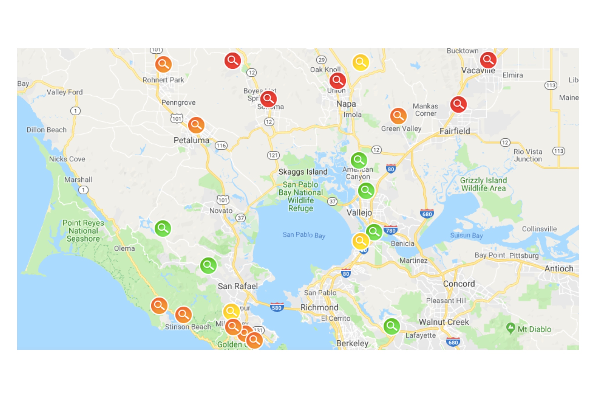 PG&E map down? Check the interactive power shut-off map here
