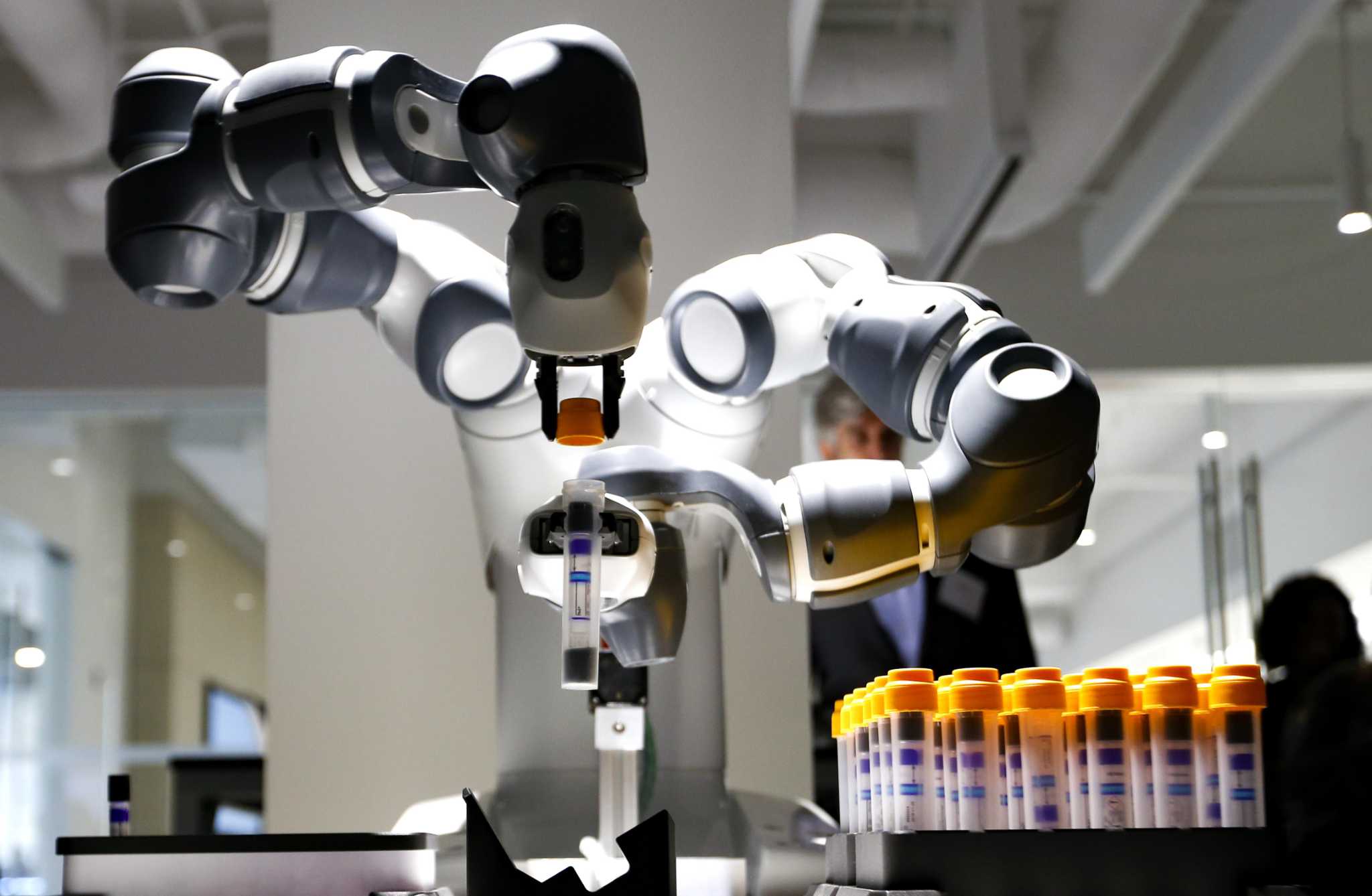 As robots move into health care, new R&D facility opens in medical center