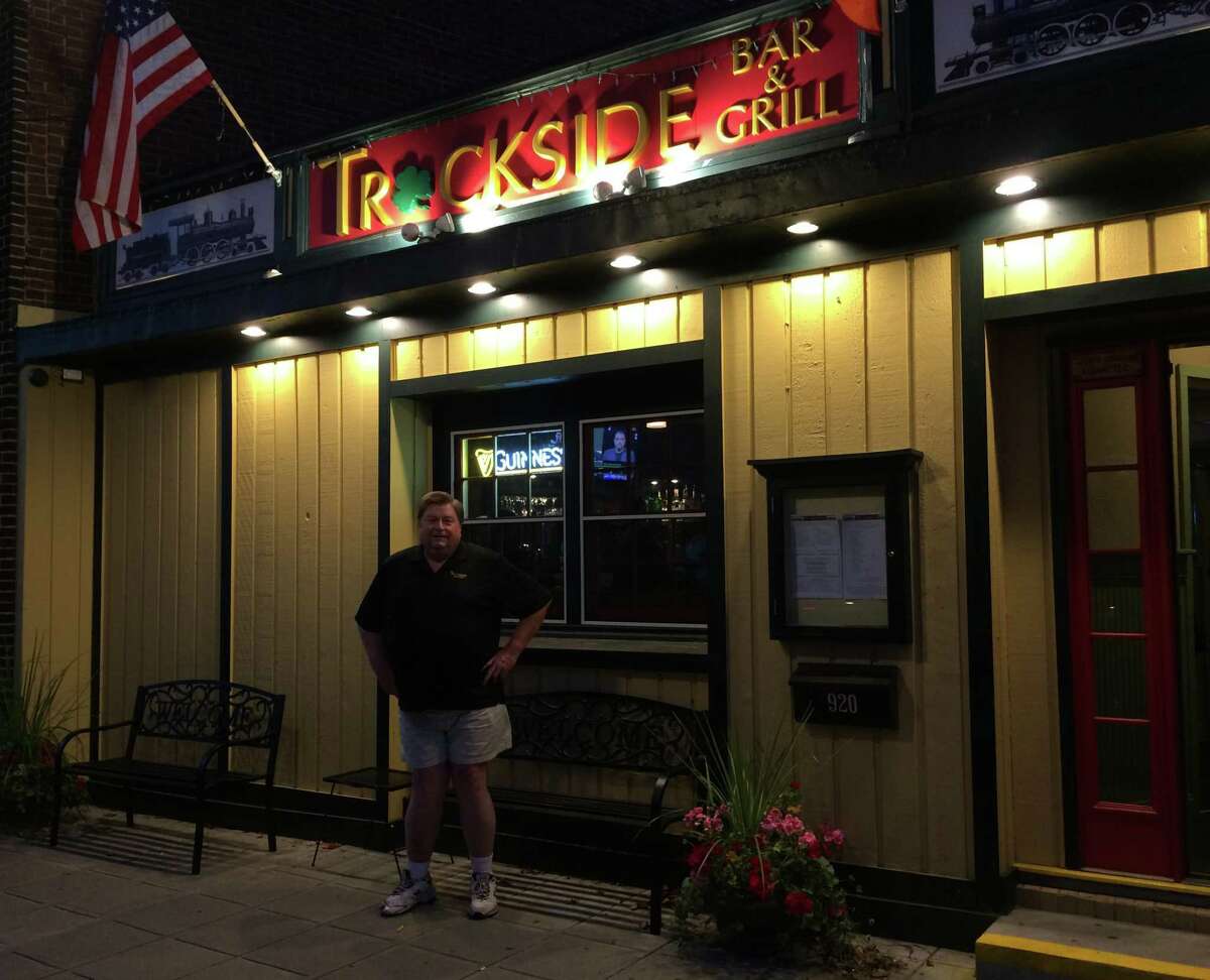 Joe Loughran is owner of the new Trackside Bar & Grill at 920 Hope St., in the Springdale section of Stamford, Conn.