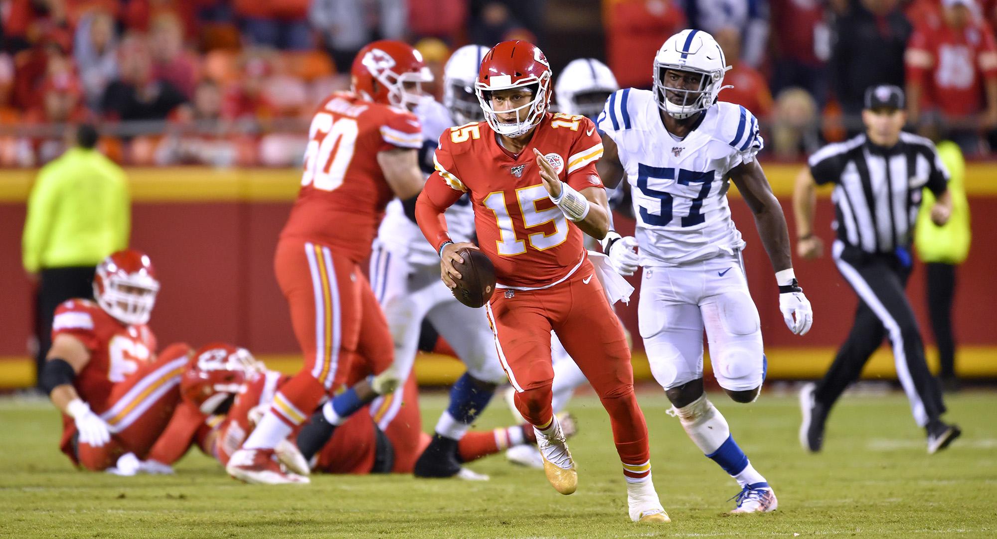 Chiefs' Andy Reid didn't know about Patrick Mahomes draft help