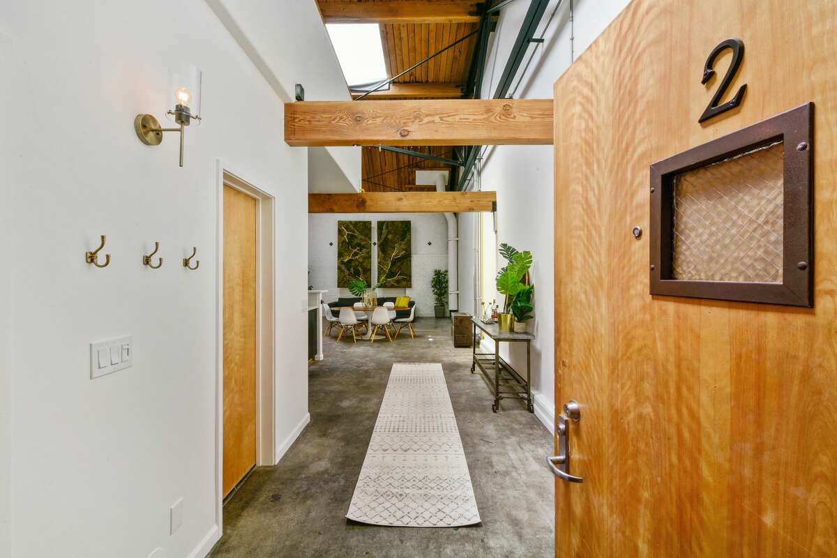 West Oakland loft listed for 620K has it all, except windows