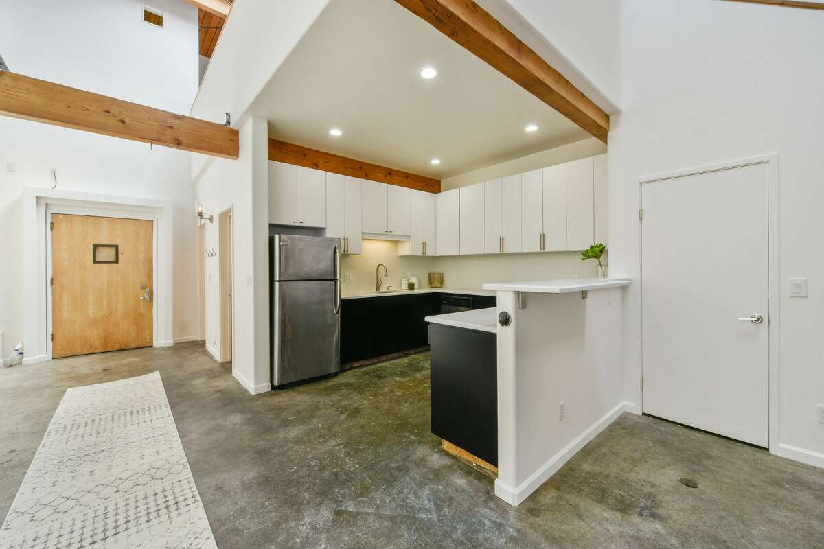 West Oakland loft listed for 620K has it all, except windows