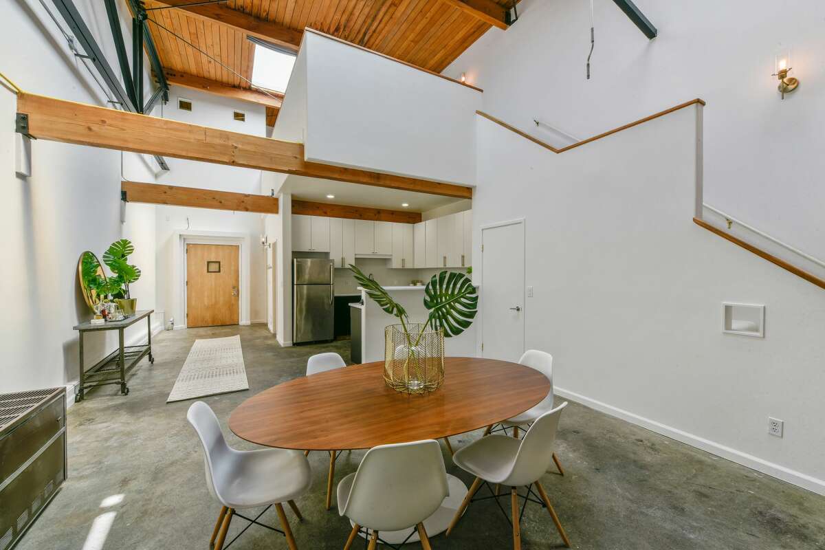 West Oakland loft listed for 620K has it all, except windows