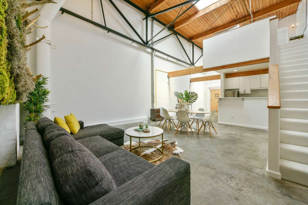 West Oakland loft listed for 620K has it all, except windows