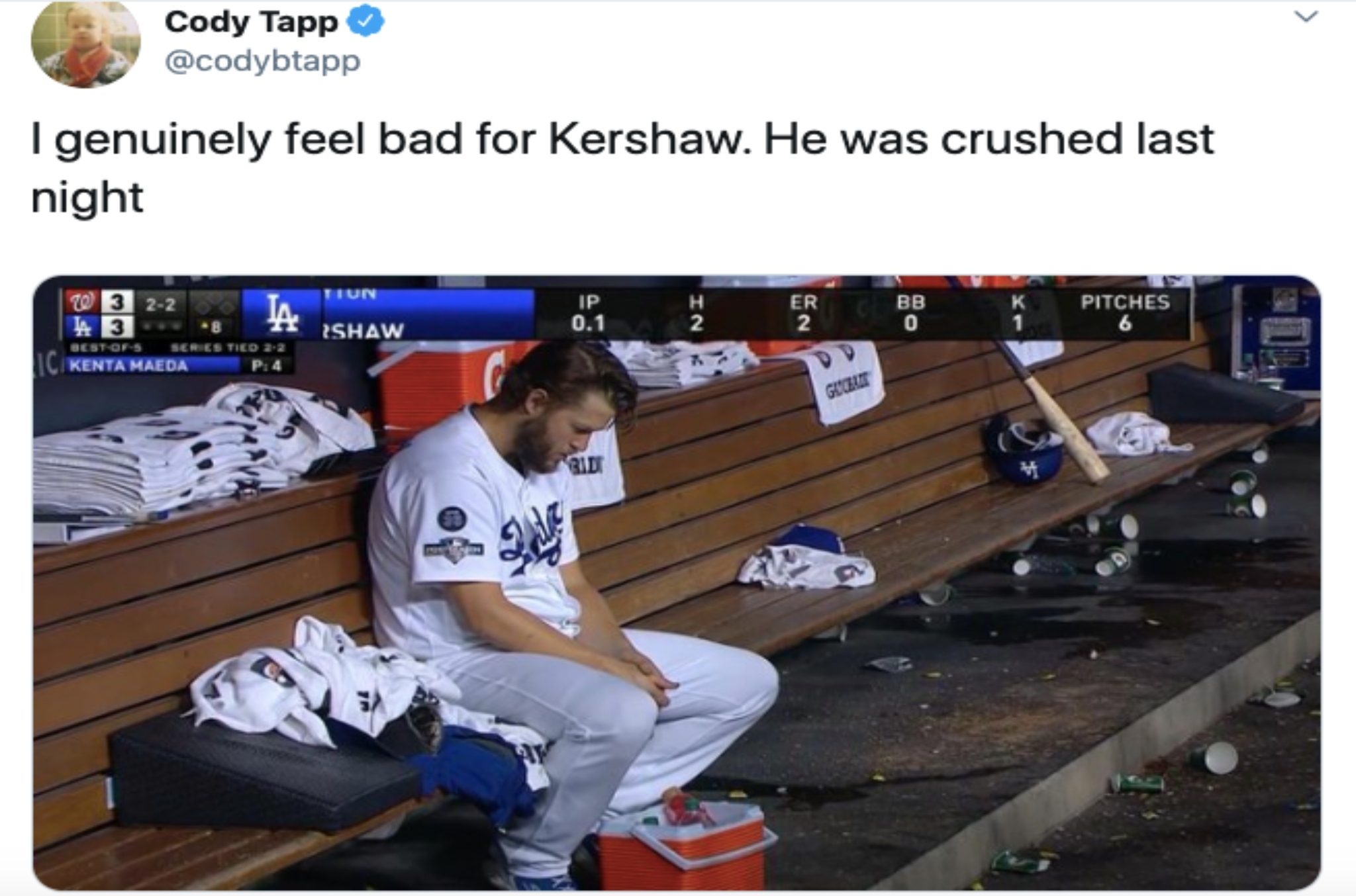 Giants fans mock Dodgers after yet another October collapse