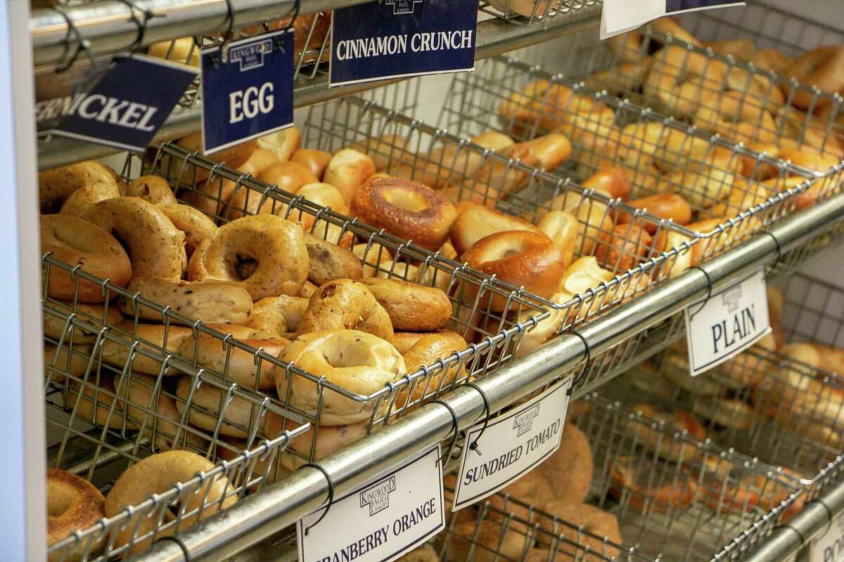Kingwood Bagel and Sanwhich shop is a mom and pop offering freshly baked bagels, breakfast and lunch sandwiches and a handful of brewed coffees that range in flavors.