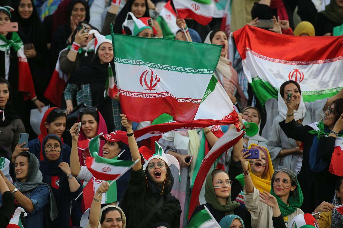 Iranian women freely watch soccer match for first time in decades