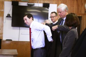 Tyler Thompson sworn in as new probate court judge for Mecosta, Osceola ...