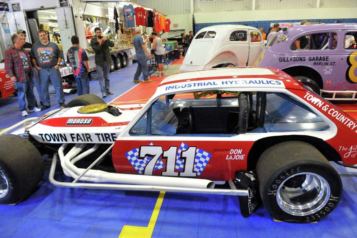 Classic cars on display in Danbury, New Fairfield