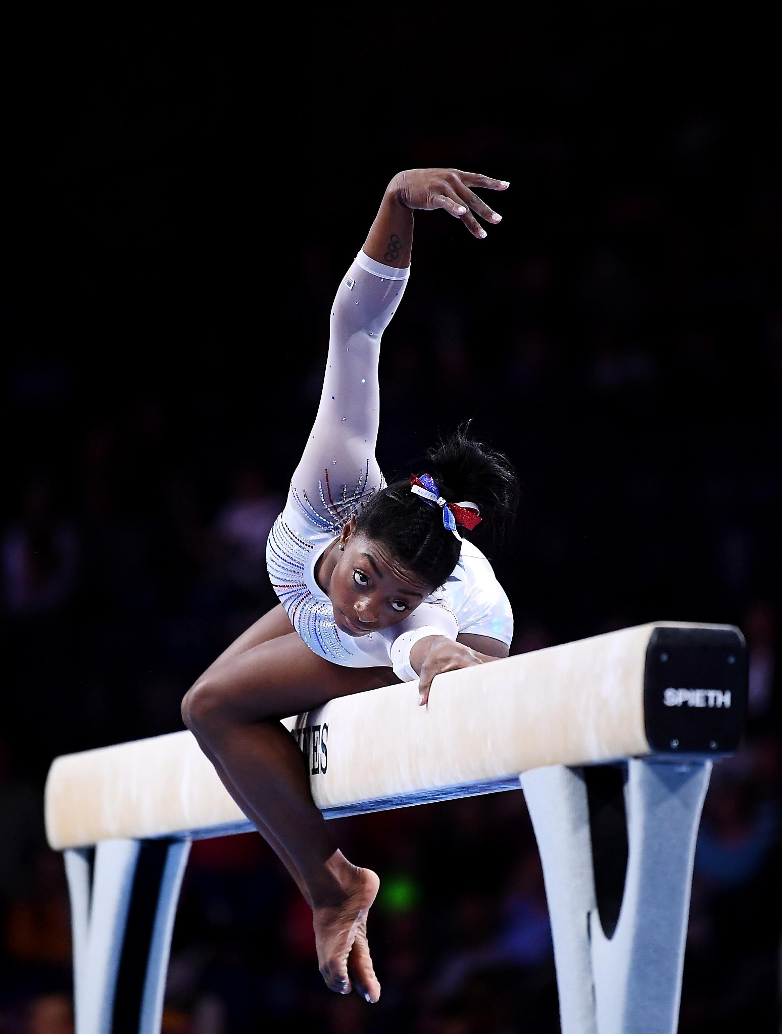 Simone Biles wins fifth allaround title at gymnastics worlds