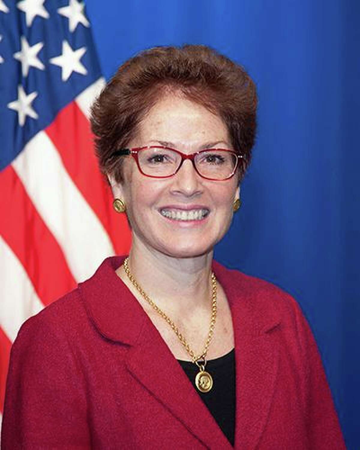 Marie Yovanovitch of Kent was U.S. Ambassador to Ukraine.