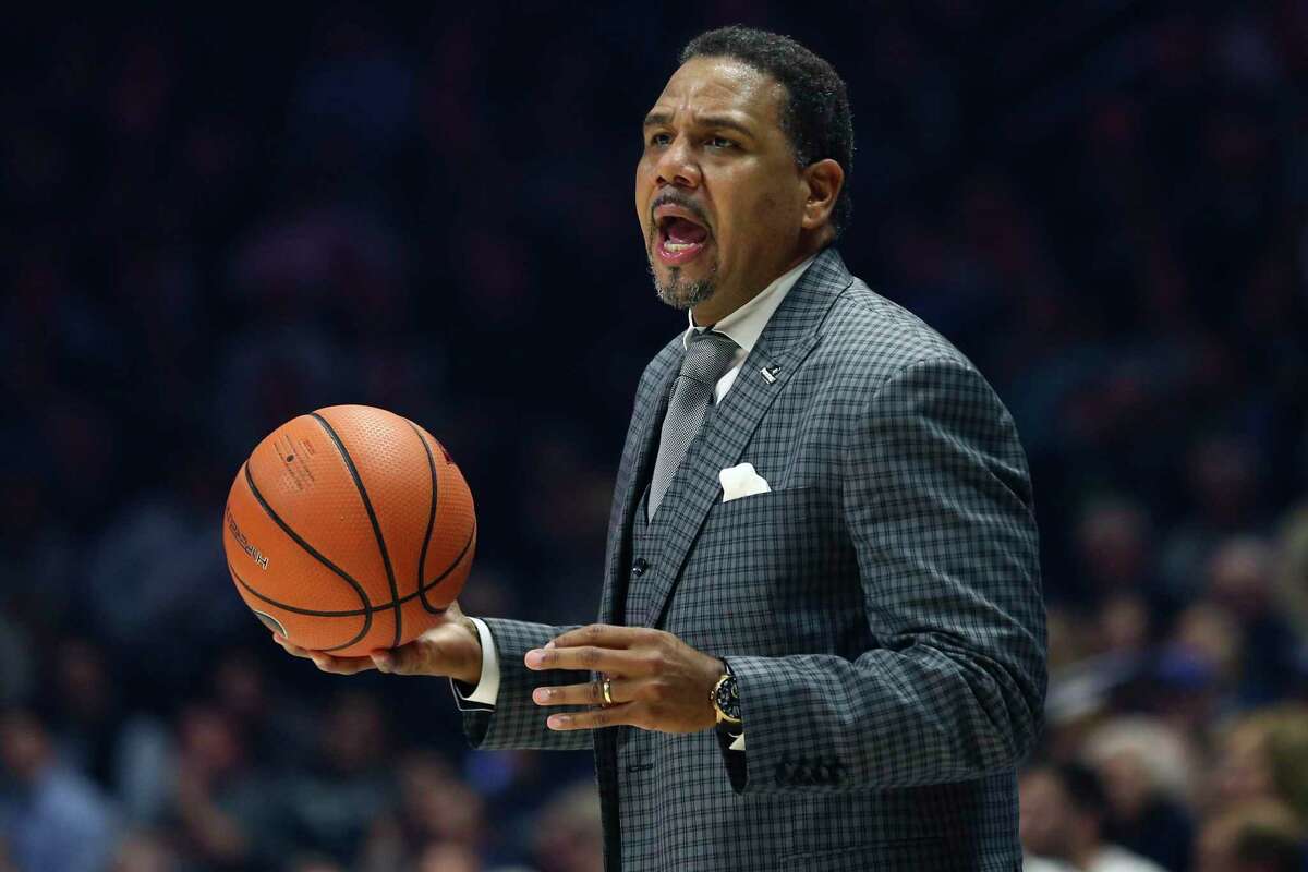 Providence head coach Ed Cooley works the bench during the first half of against Xavier last season in Cincinnati.