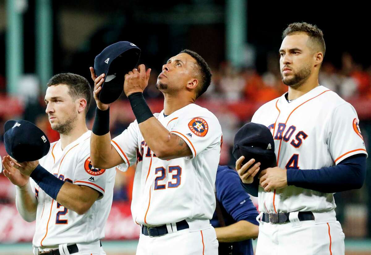 Astros' Michael Brantley begins rehab assignment as veteran could rejoin  defending champs for playoff push 