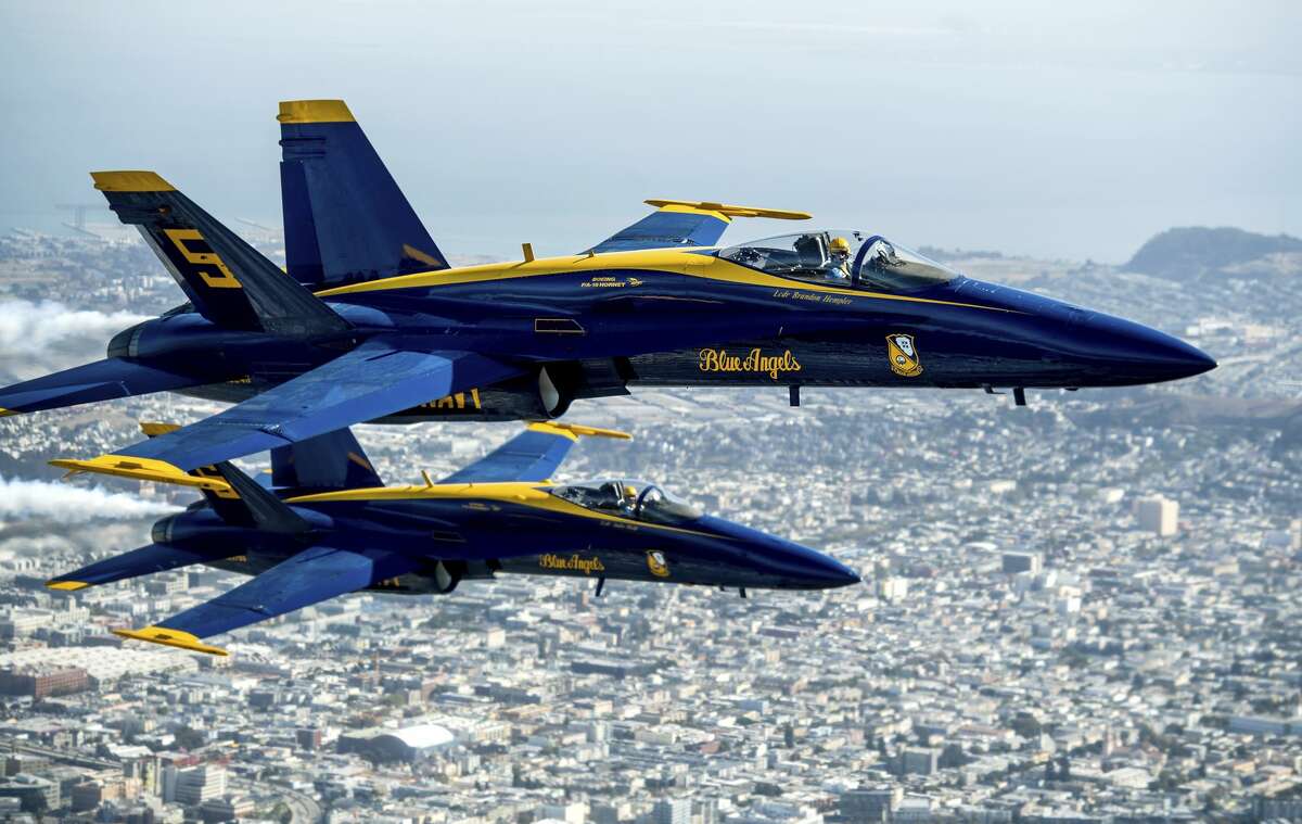 The Navy's Blue Angels at 2019 San Francisco Fleet Week