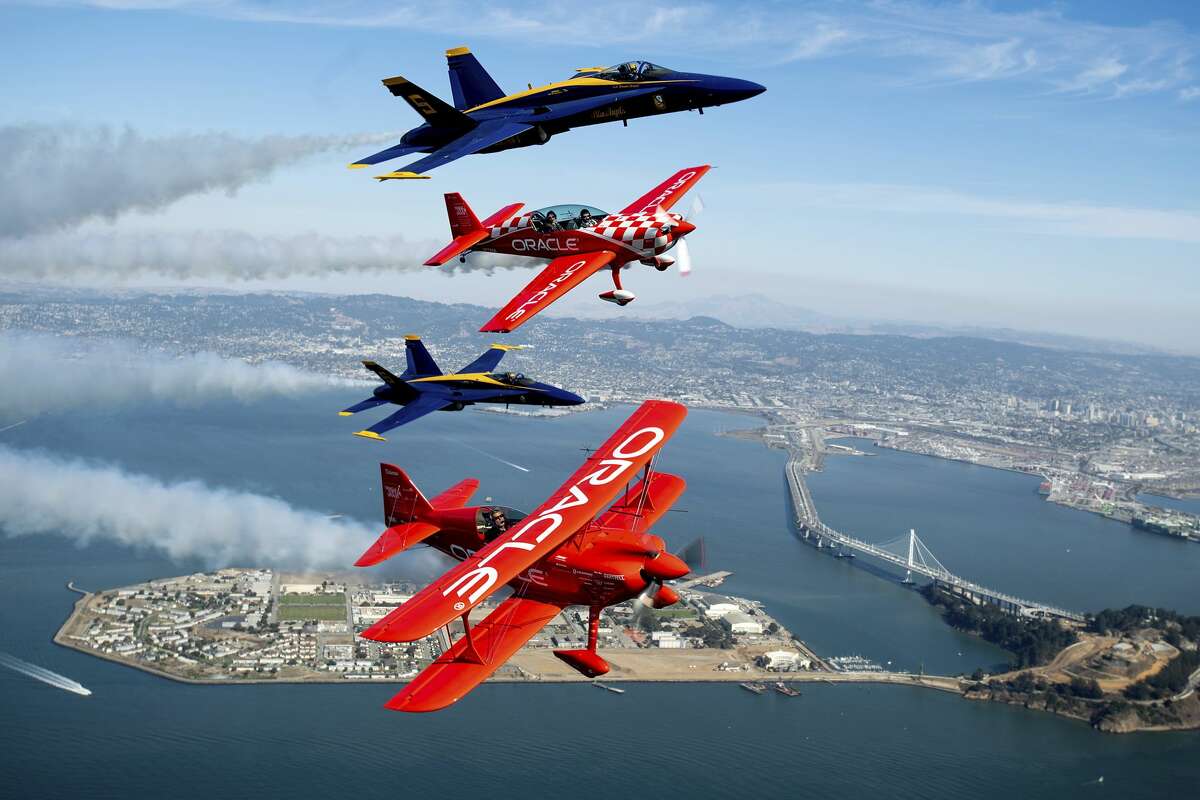 The Navy's Blue Angels at 2019 San Francisco Fleet Week