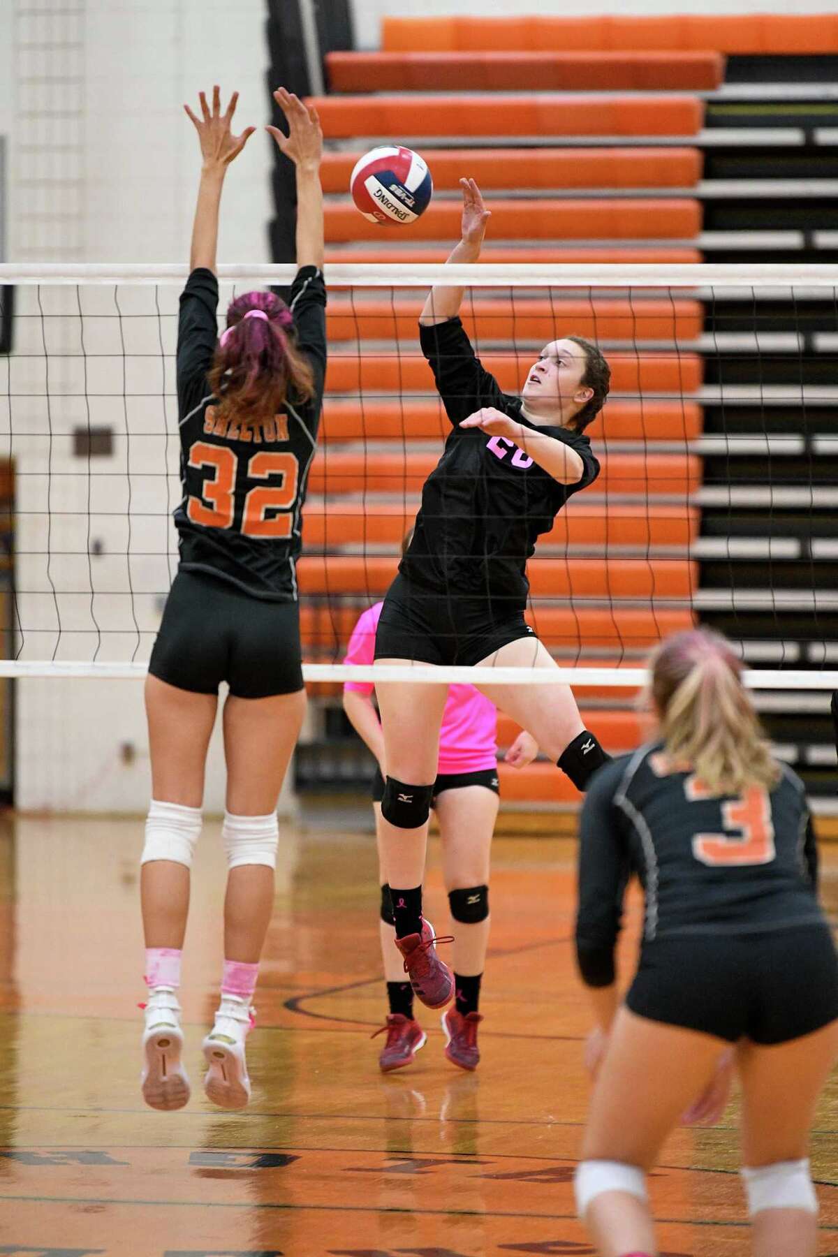 Shelton tops Cheshire in SCC volleyball clash
