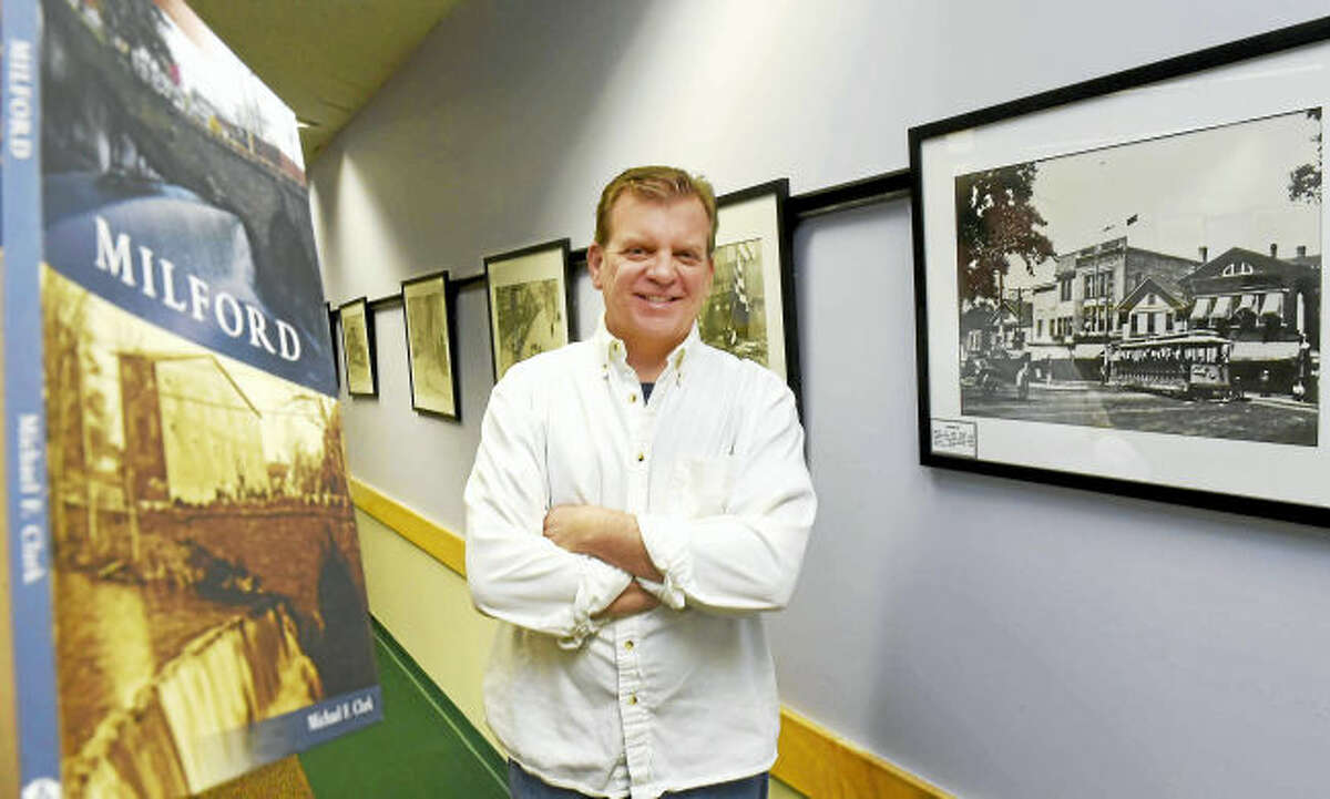 Michael F. Clark of Madison, who grew up in Milford, is the author of “Milford Then & Now.”