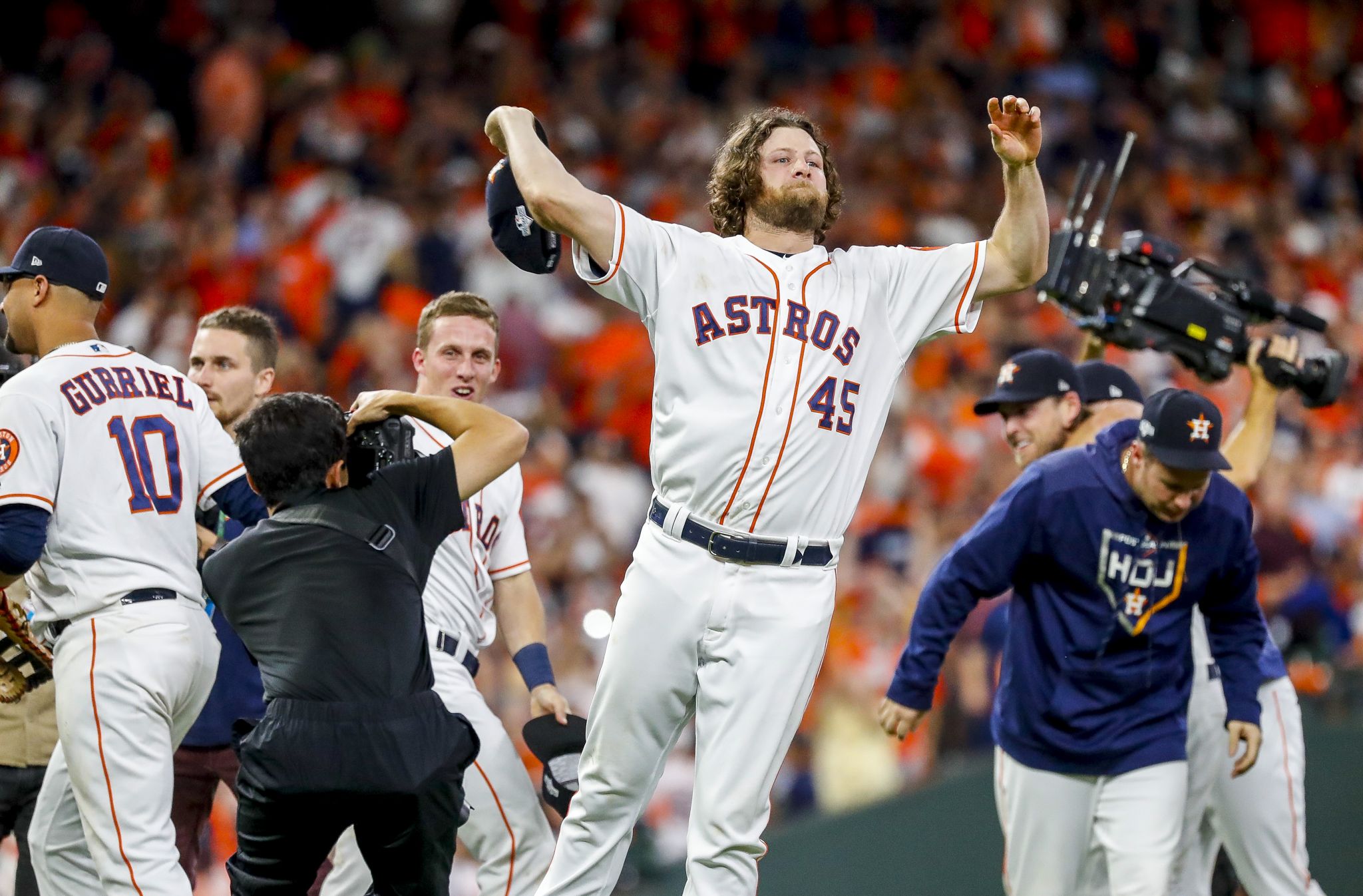 Houston Astros' ALDS Win Last Night Called For A Unique Celebration -  Narcity
