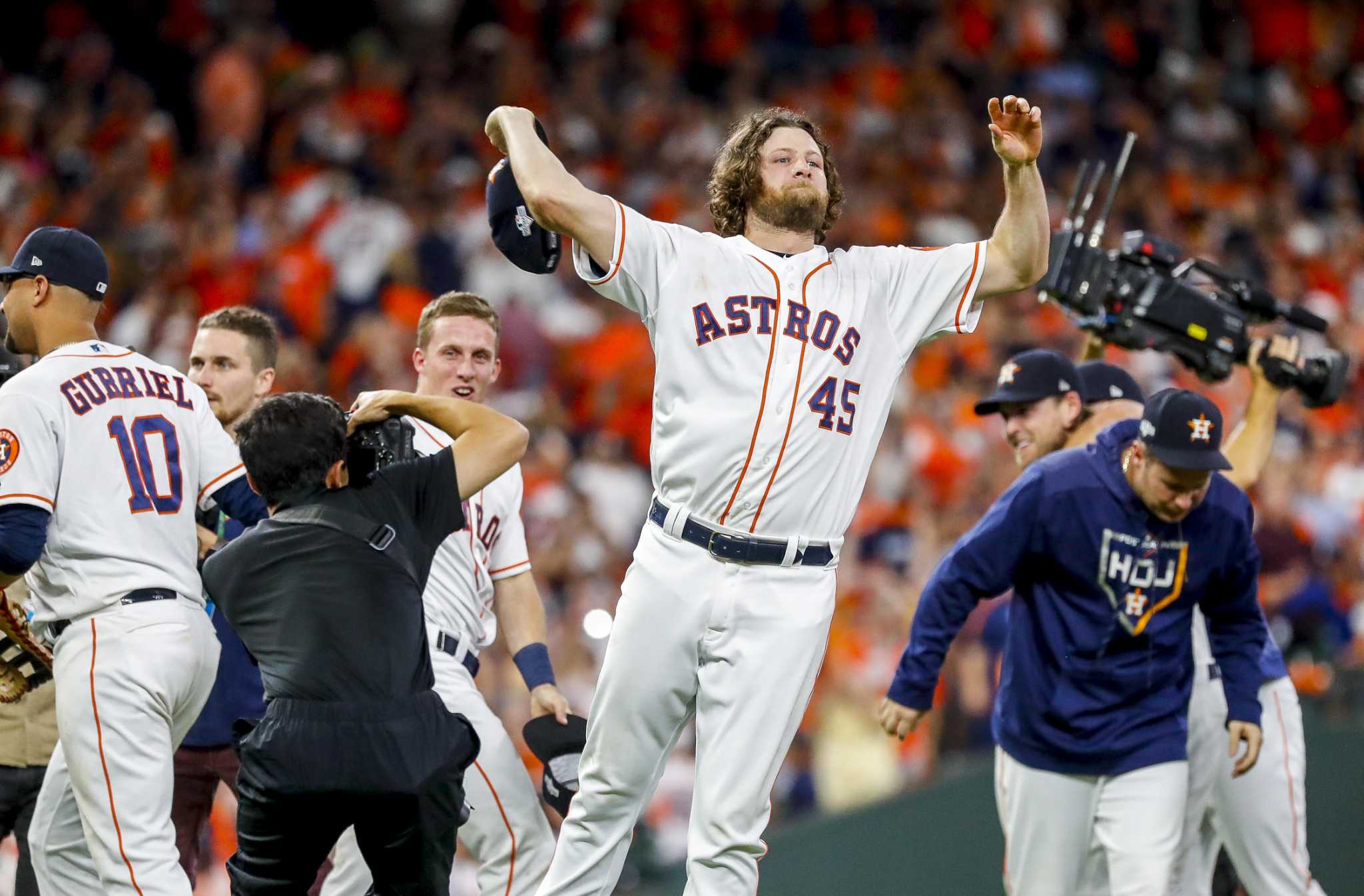 Astros advance to ALCS with another dose of Gerrit Cole, and some offense