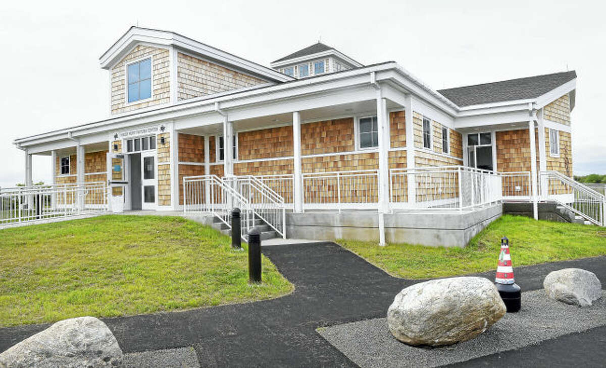 (Arnold Gold-New Haven Register) The new Meigs Point Nature Center at Hammonasset Beach State Park in Madison photographed on 6/3/2016.