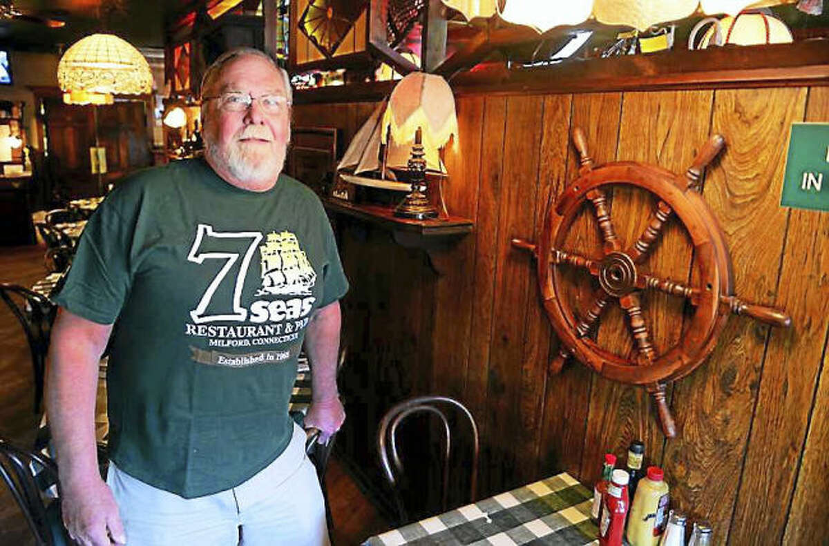 Richard Smith, owner of 7 Seas Restaurant in Milford.