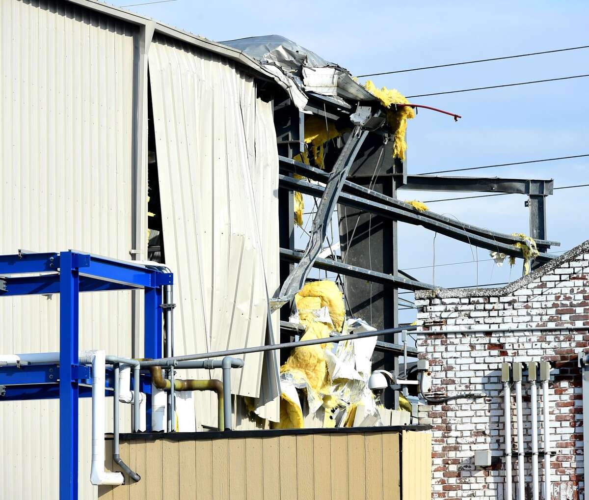 A reported explosion rocked the area around 73 Welton St. and State Street in the East Rock neighborhook in New Haven at the Chlor-Alkali plant in 2016.