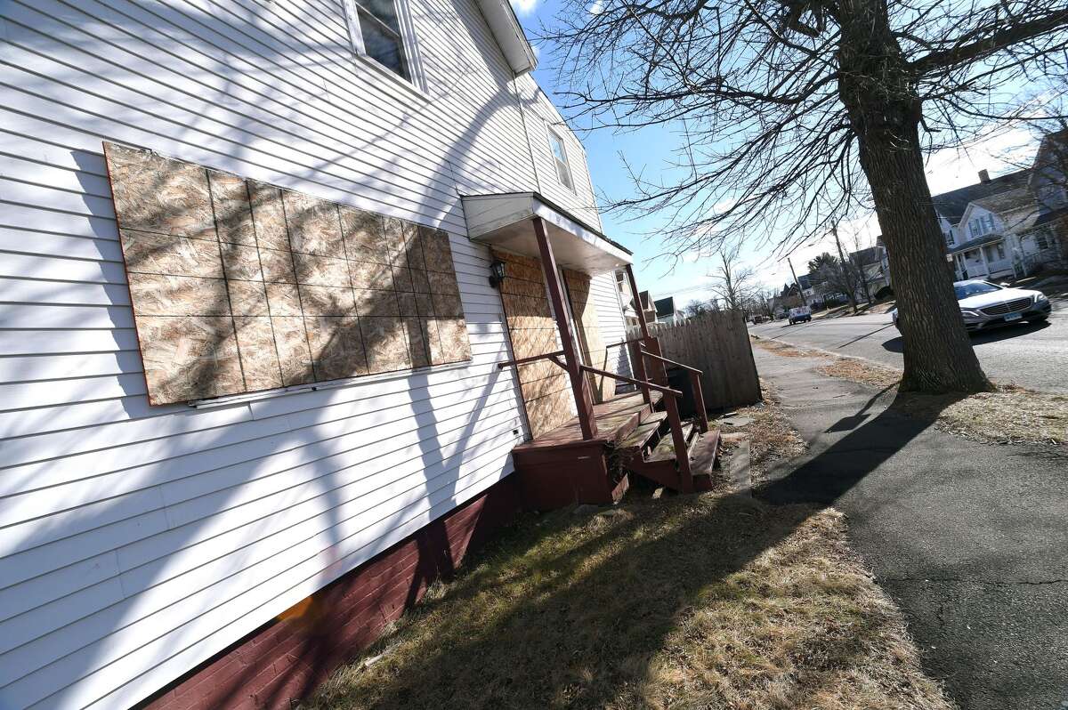 A house on 1st Ave. in West Haven is slated for demolition to make way for The Havens upscale outlet mall.