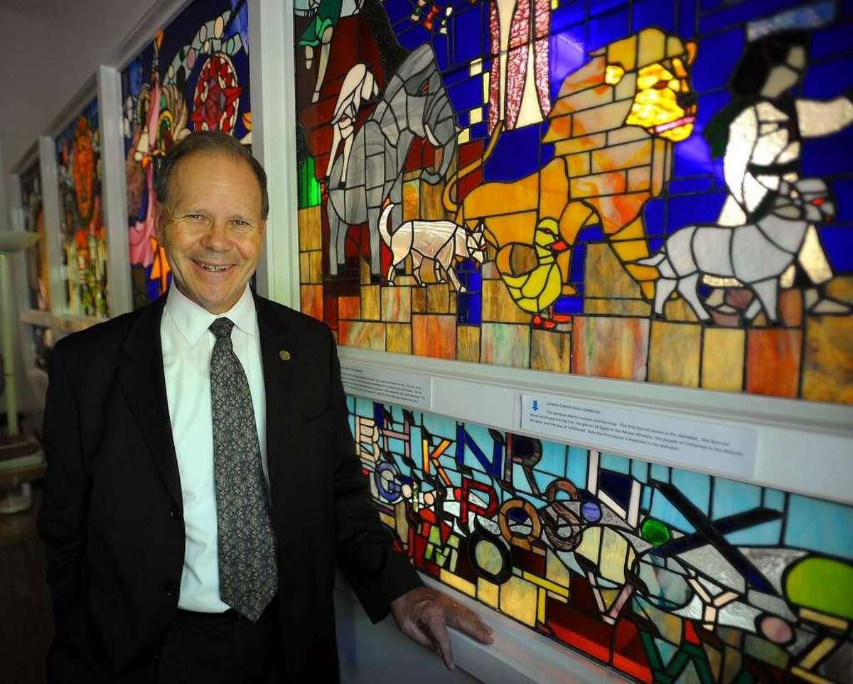 The Rev. Brian Bodt at Mary Taylor United Methodist Church in Milford.