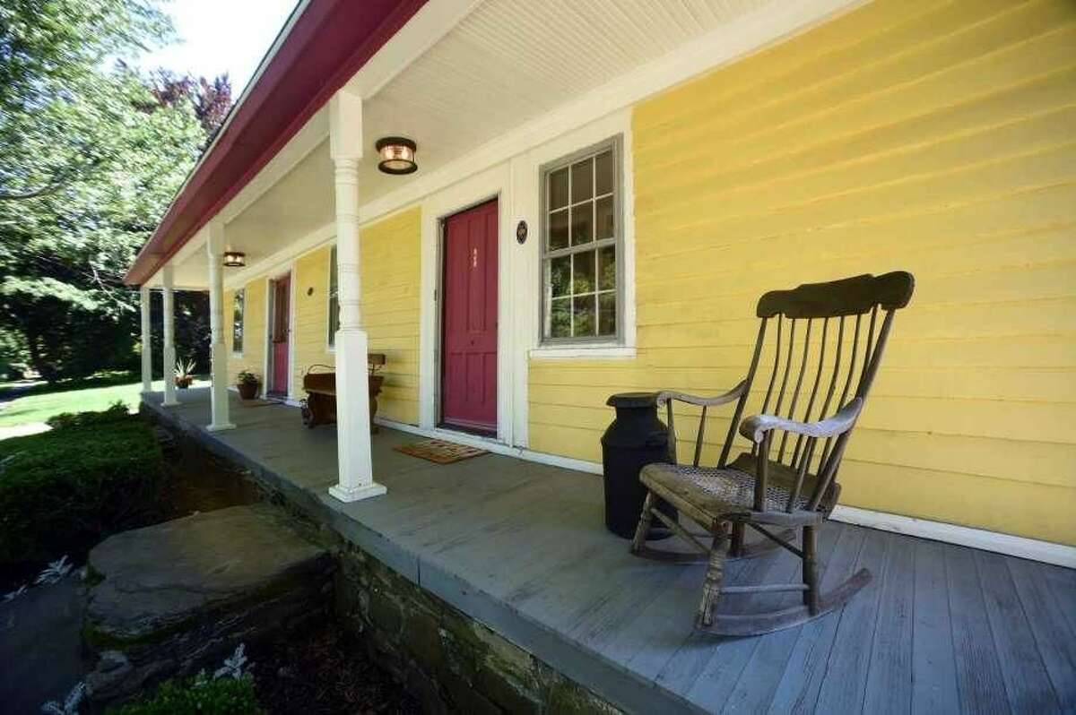 The renovated Sanford-Bristol house in Milford.