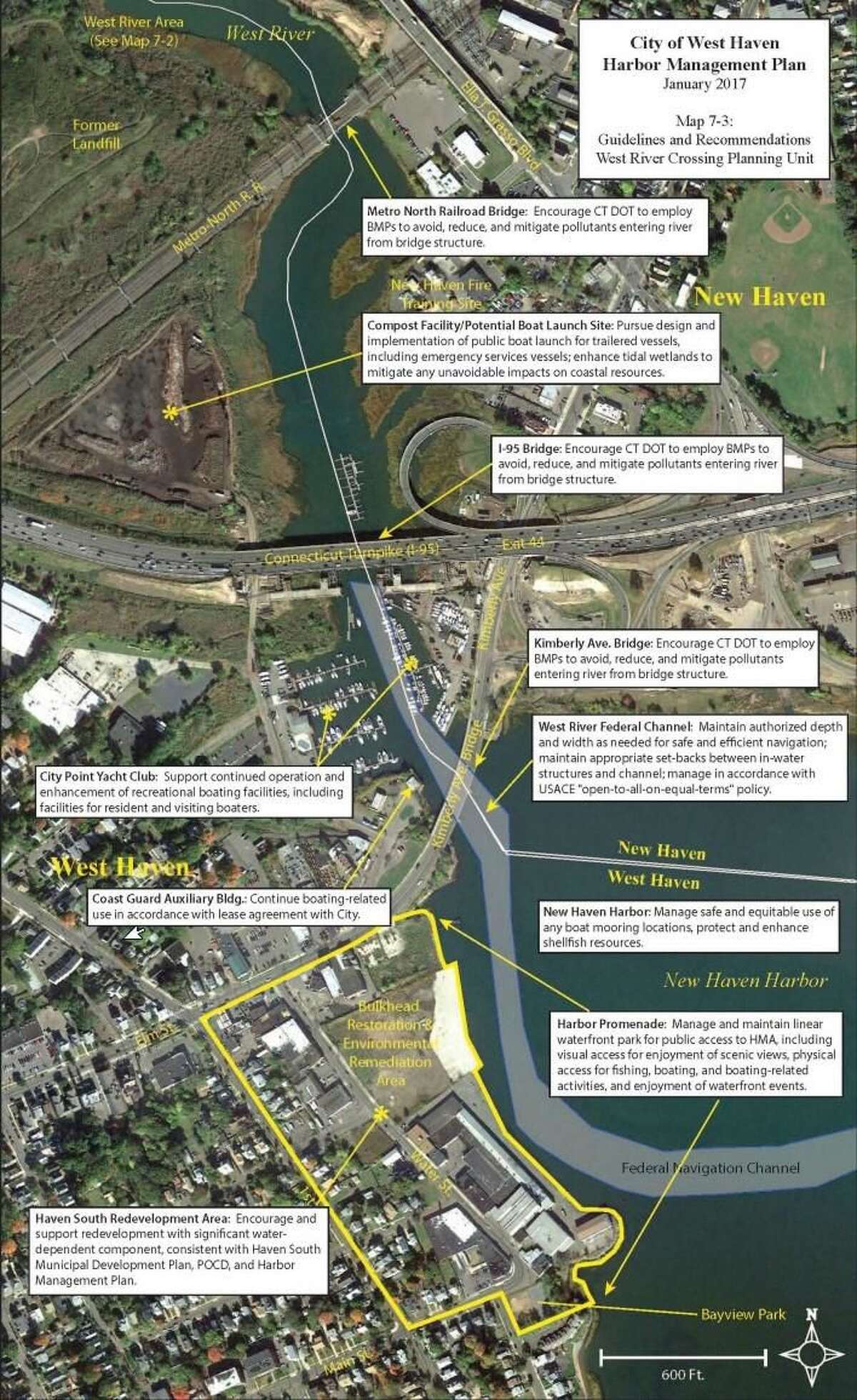 Details from the West Haven Harbor Management Plan